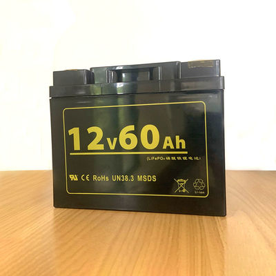 Batería recargable del polímero de litio de la batería del fosfato del hierro del litio de M5 12v60ah Lifepo4
