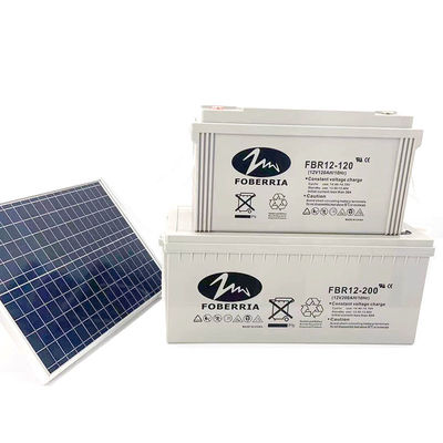 Batería solar de plomo de 12v 200ah