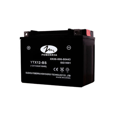Pequeña batería de la motocicleta de la célula del gel de la motocicleta YTX12-BS de la batería 12v