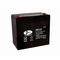 Batería de plomo rechargable de UPS 12v 50ah 15.5kg 380A para los aparatos electrodomésticos