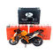 Batería de plomo de la motocicleta de la batería 12V6Ah de la motocicleta del agm de la fábrica 12N6.5 para la moto de nieve